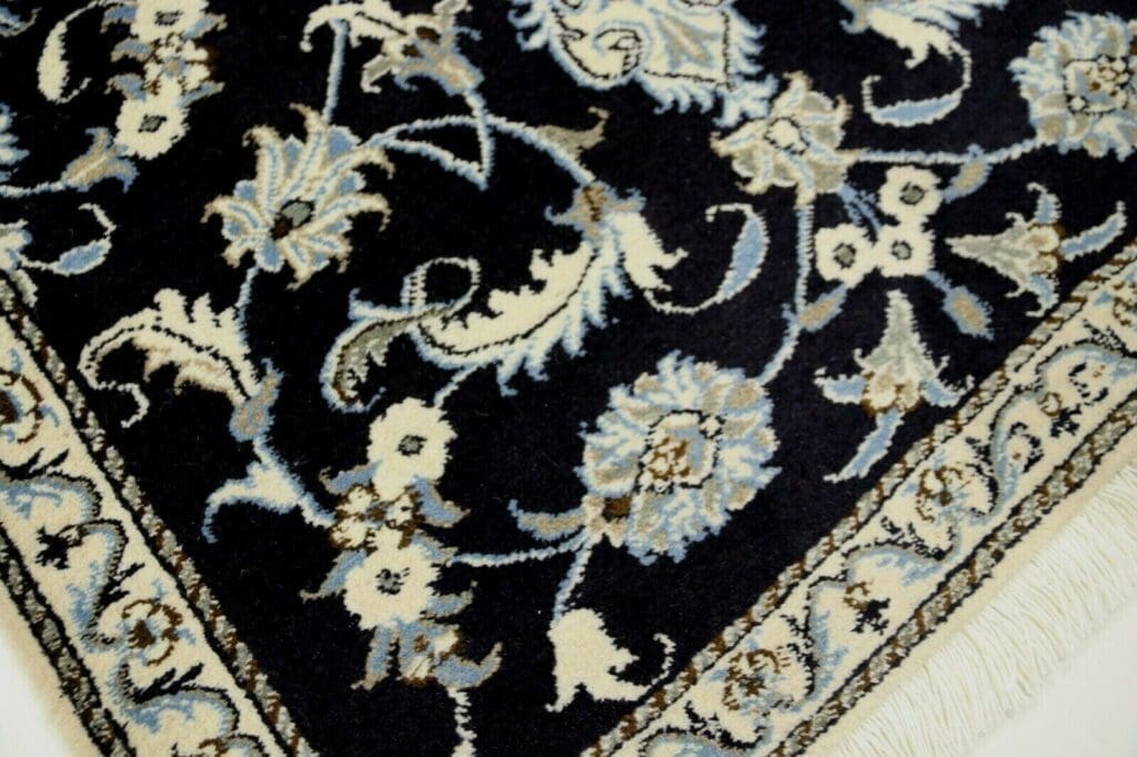 wunderschoner-super-nain-perserteppich-136-x-92-cm-ca-300000-knoten-m Persian Rug Nain 136 x 92 cm Wool Hand-knotted