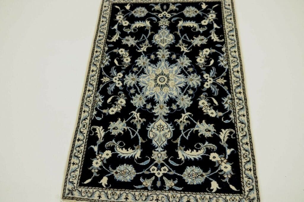 wunderschoner-super-nain-perserteppich-136-x-92-cm-ca-300000-knoten-m-1-1 Persian Rug Nain 136 x 92 cm Wool Hand-knotted