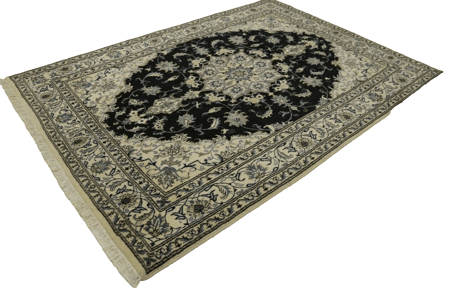 Persian Rug Nain 240 x 166 cm Wool Hand-knotted