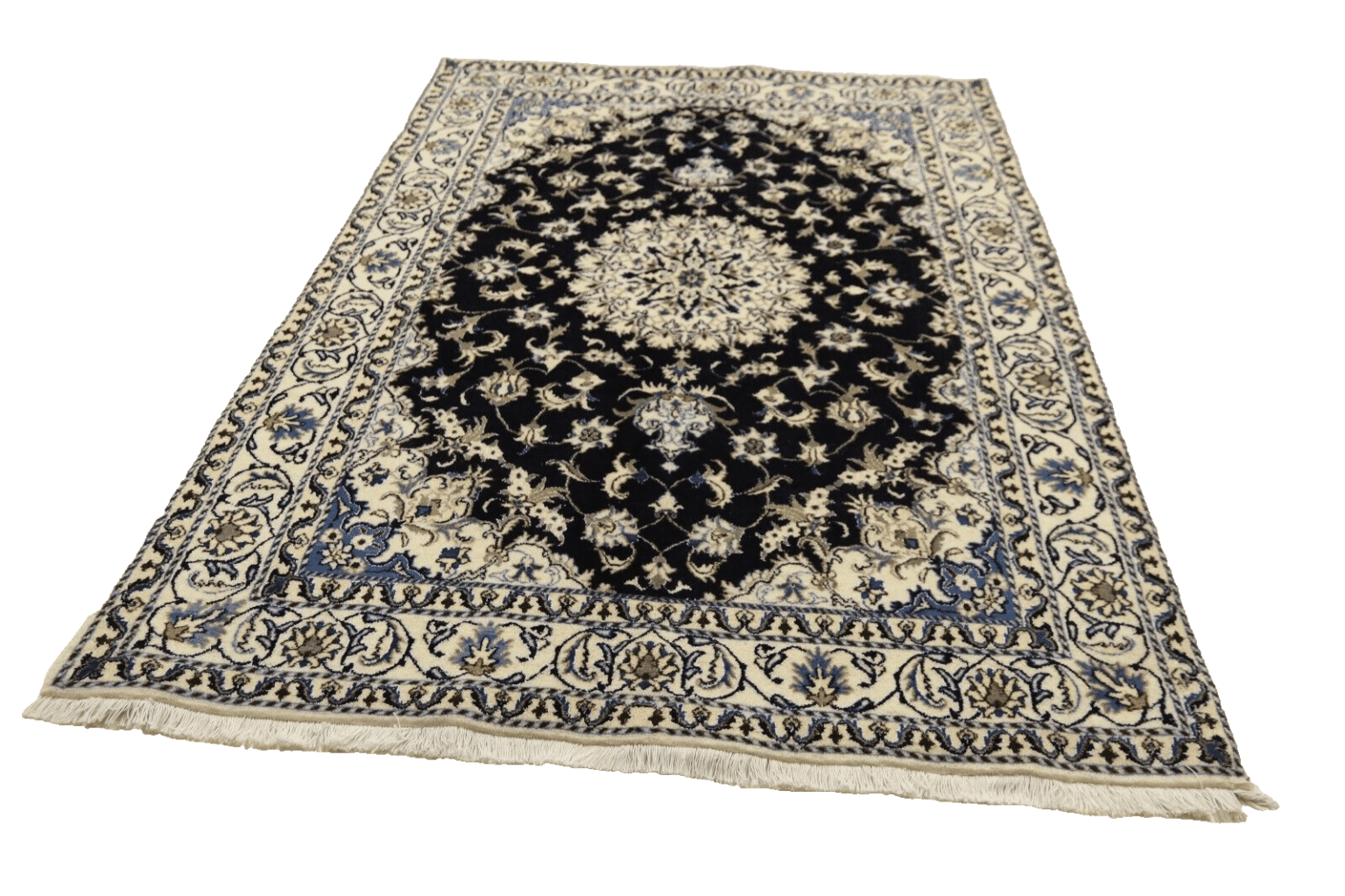 Persian Rug Nain 238 x 169 cm Wool Hand-knotted