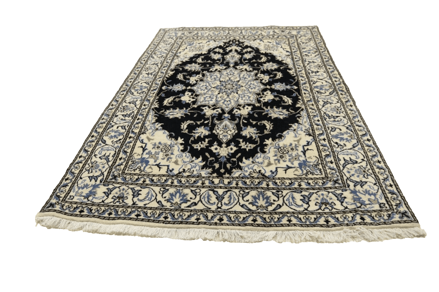 Persian Rug Nain 238 x 169 cm Wool Hand-knotted