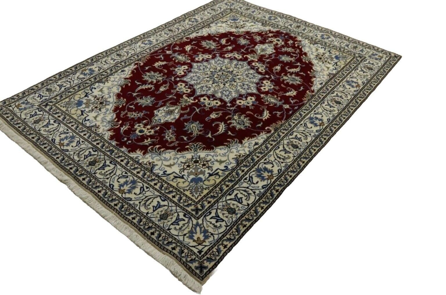 Persian Rug Nain 234 x 172 cm Wool Hand-knotted