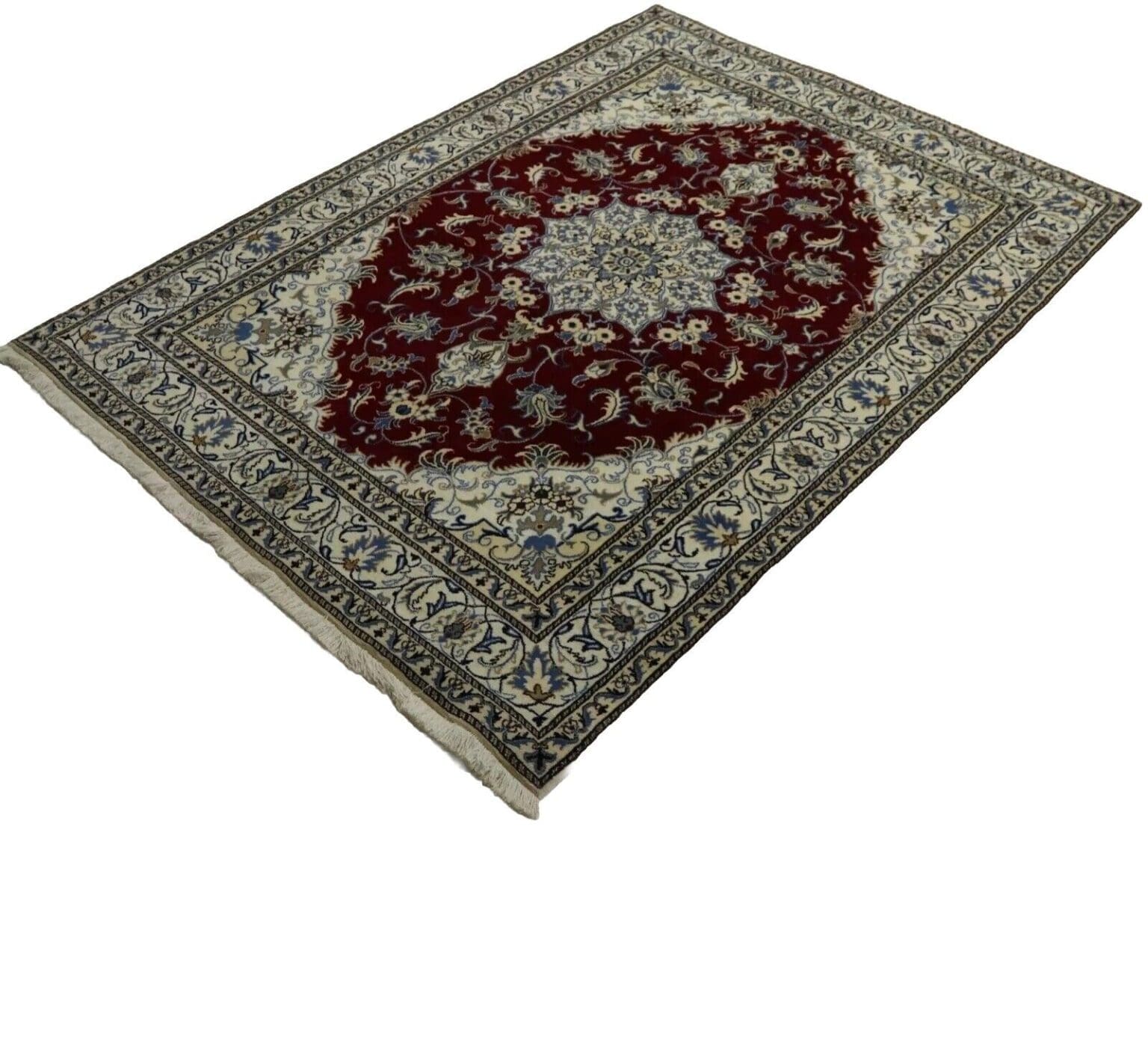 Persian Rug Nain 234 x 172 cm Wool Hand-knotted