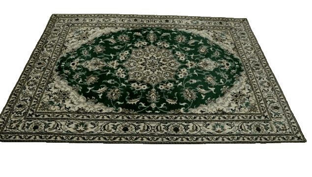 wunderschoner-perserteppich-nain-237-x-166-cm-300000-knoten-m-90-1-1 Persian Rug Nain 237 x 166 cm Wool Hand-knotted