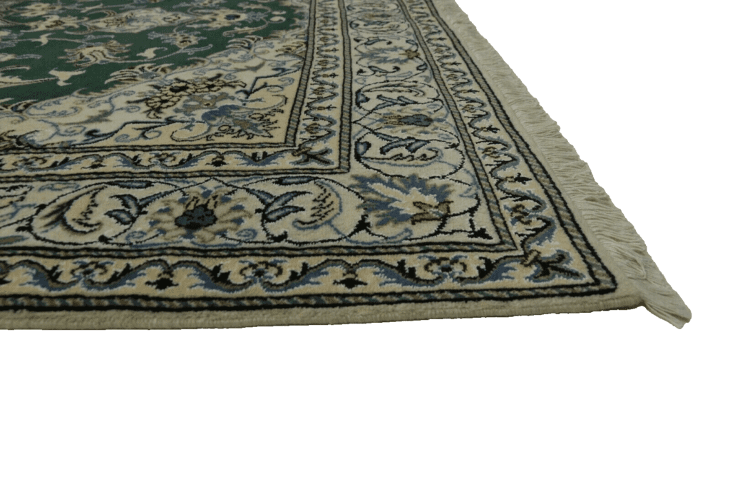 wunderschoner-perserteppich-nain-237-x-166-cm-300000-knoten-m-90-1-4 Persian Rug Nain 237 x 166 cm Wool Hand-knotted