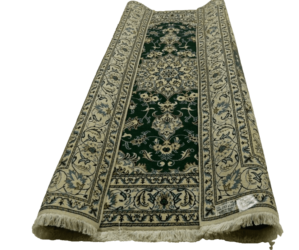 wunderschoner-perserteppich-nain-237-x-166-cm-300000-knoten-m-90-1-5 Persian Rug Nain 237 x 166 cm Wool Hand-knotted