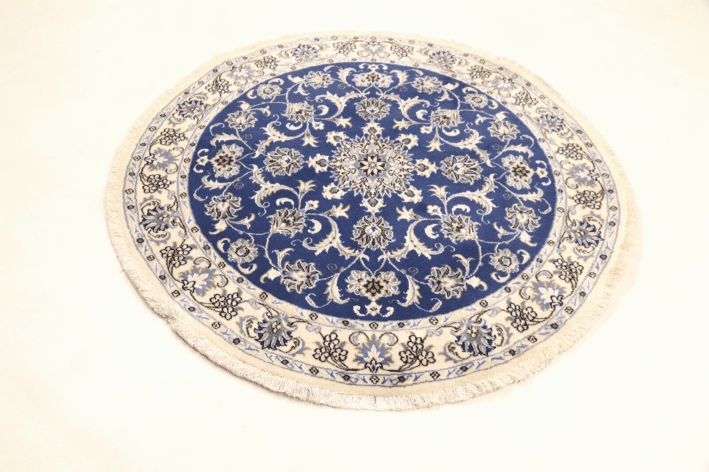 Persian Rug Nain 150 x 150 cm Wool Hand-knotted