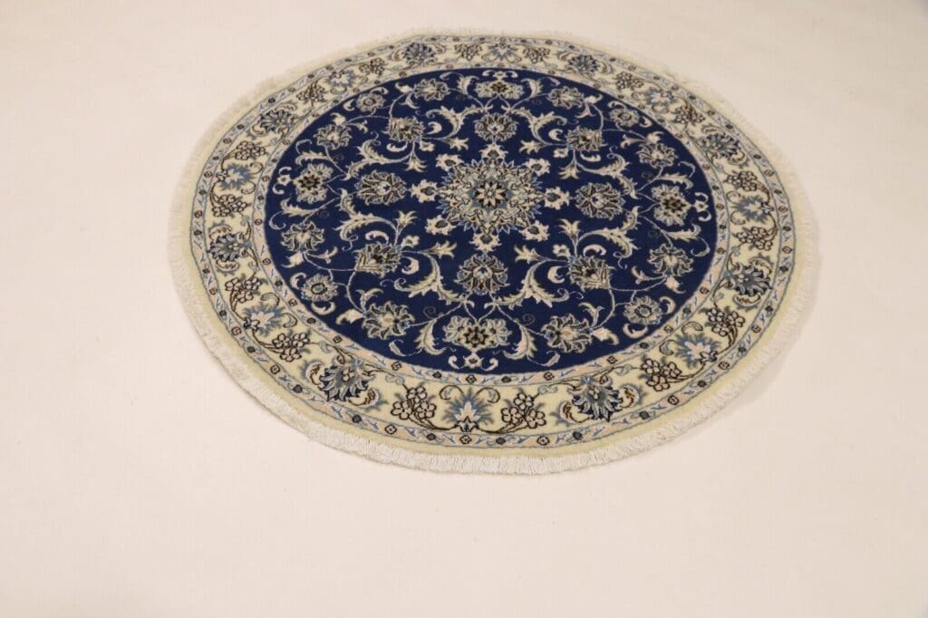 Persian Rug Nain 150 x 150 cm Wool Hand-knotted