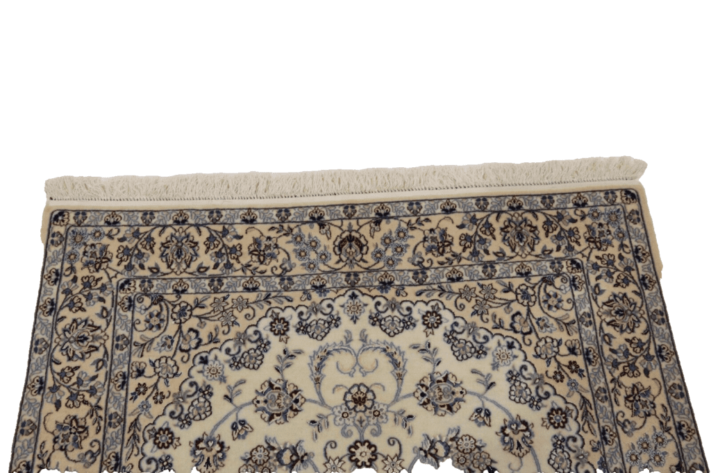 wunderschoner-perserteppich-172-x-117-cm-1000-knoten-m-80-korkwolle-1-5 Persian Rug Nain 172 x 117 cm Cork Wool Hand-knotted