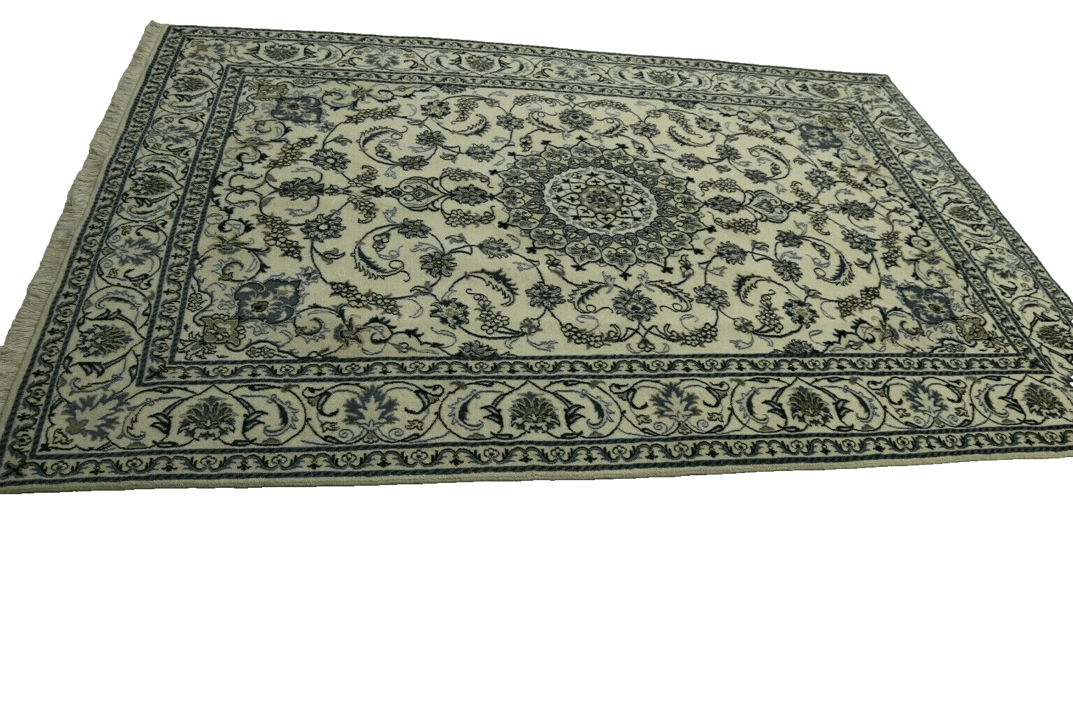 Persian Rug Nain 296 x 195 cm Wool Hand-knotted