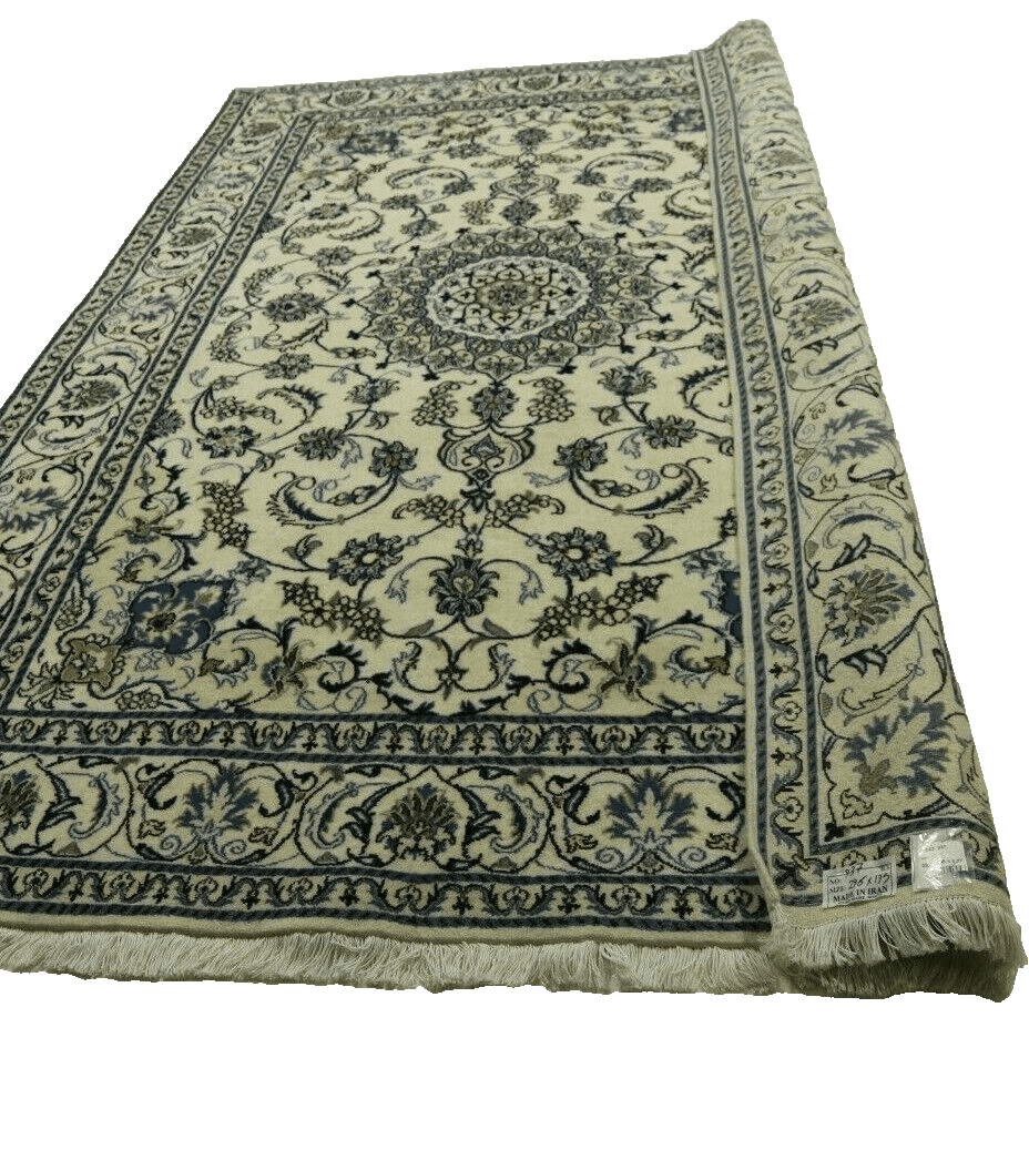 Persian Rug Nain 296 x 195 cm Wool Hand-knotted