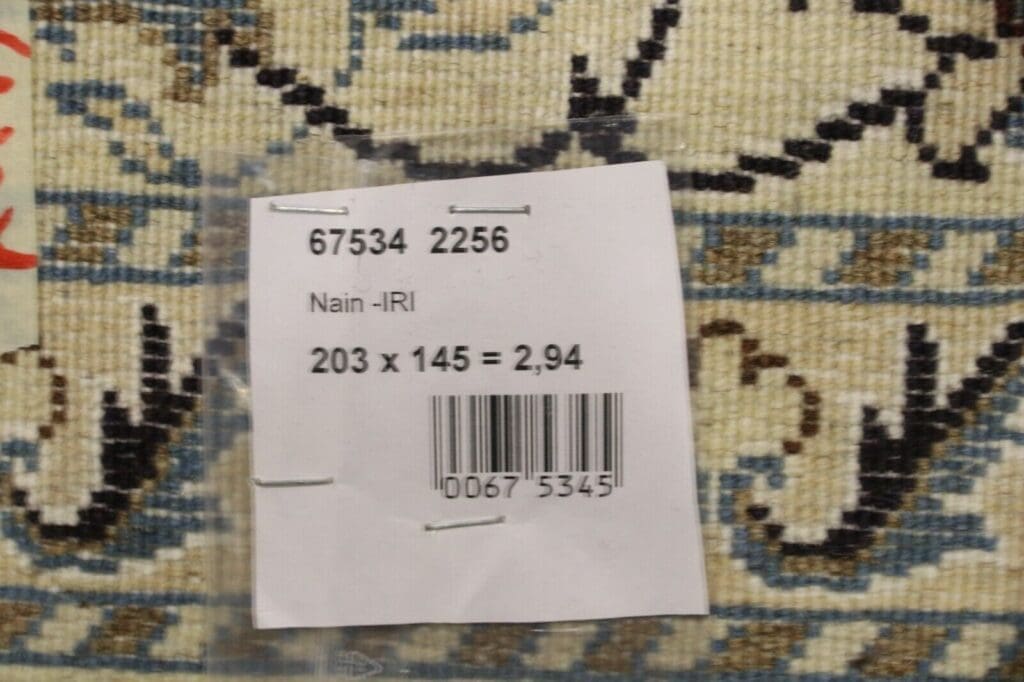 Persian Rug Persia 203 x 145 cm Virgin Wool Hand-knotted