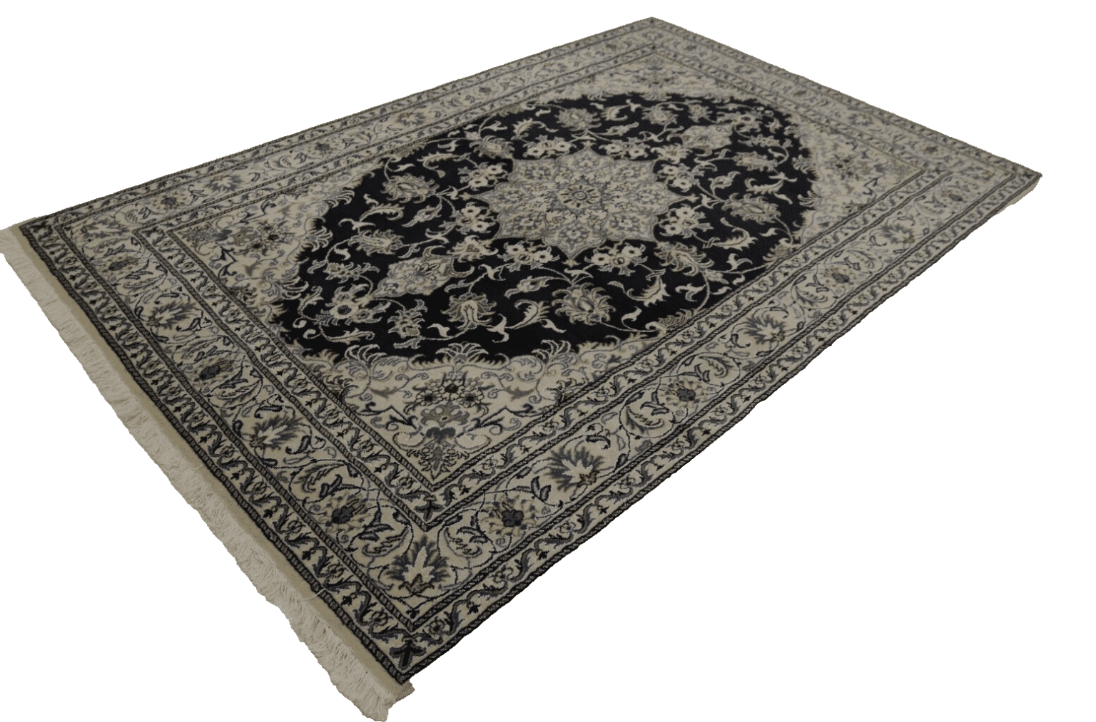 Persian Rug Nain 235 x 168 cm Wool Hand-knotted