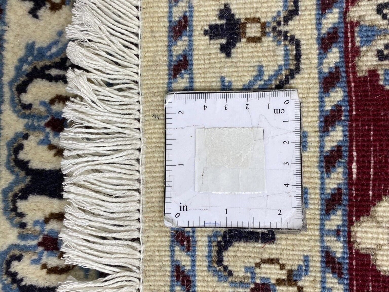 Persian Rug Nain 90 x 60 cm Wool Hand-knotted