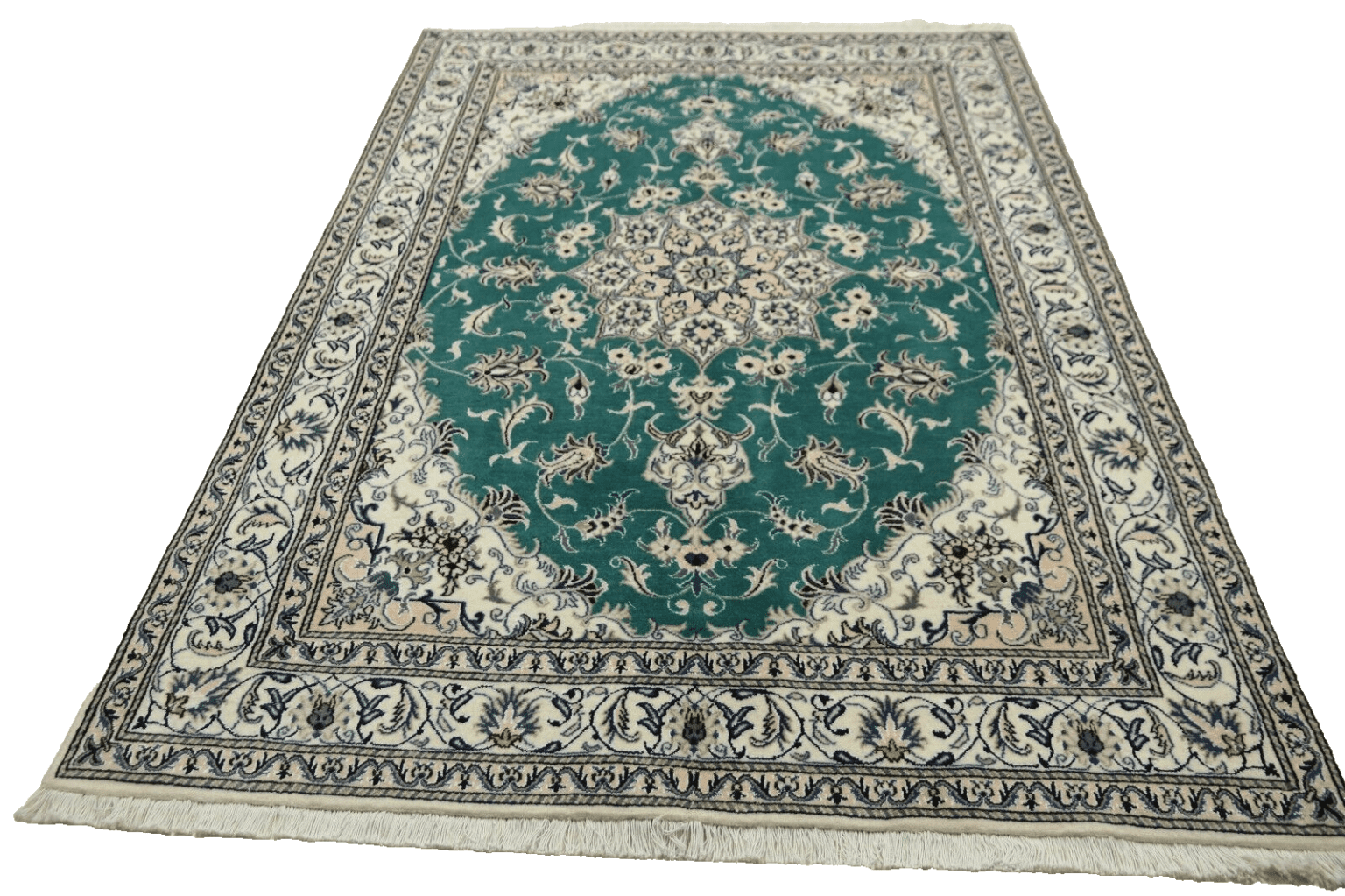 Persian Rug Nain 235 x 169 cm Wool Hand-knotted