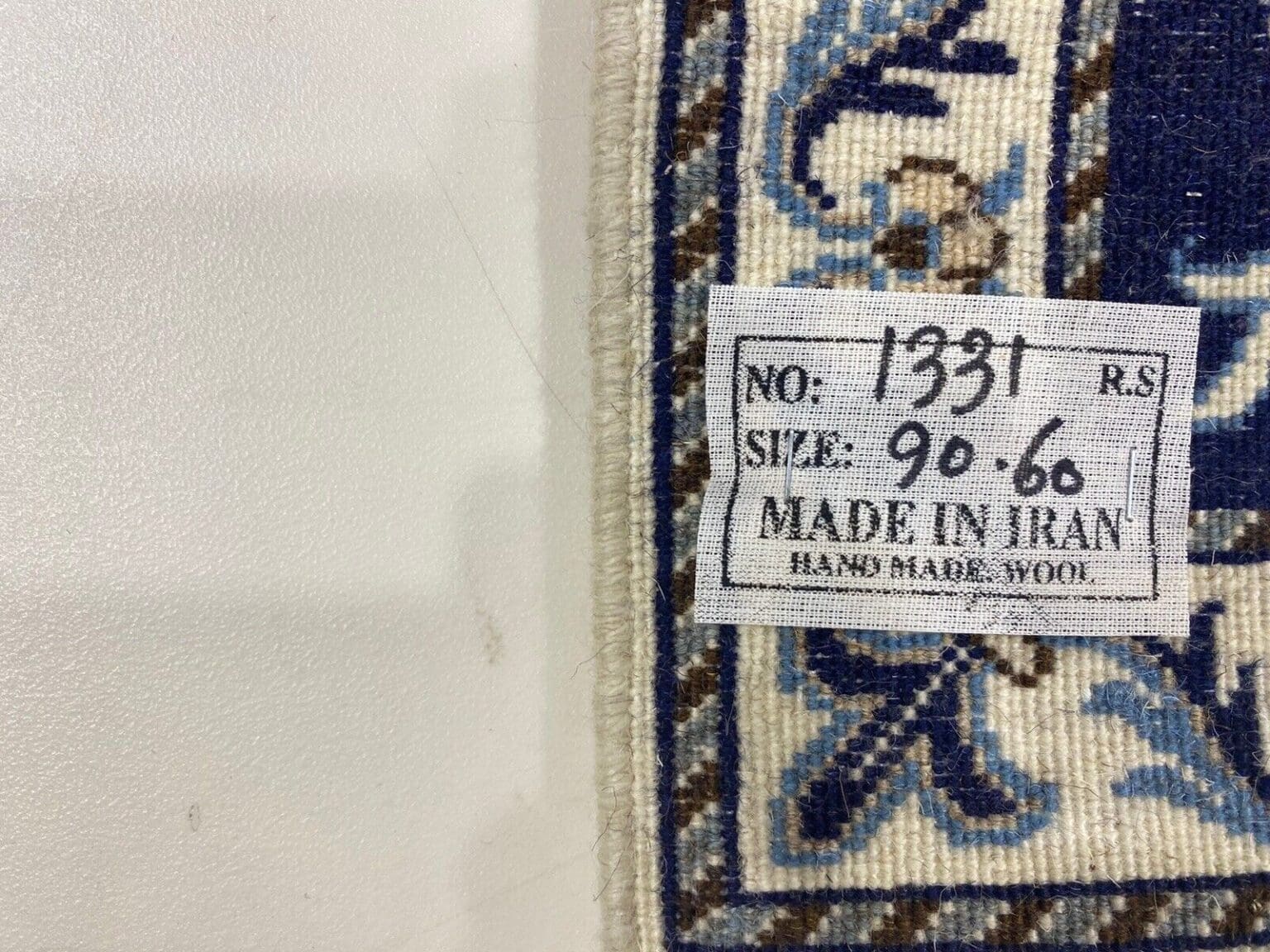 Persian Rug Nain 90 x 60 cm Wool Hand-knotted