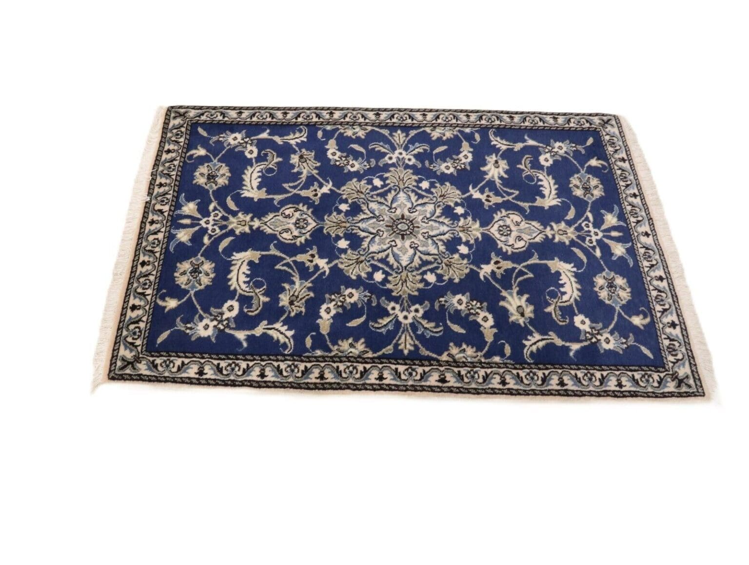 Persian Rug Nain 135 x 89 cm Wool Hand-knotted