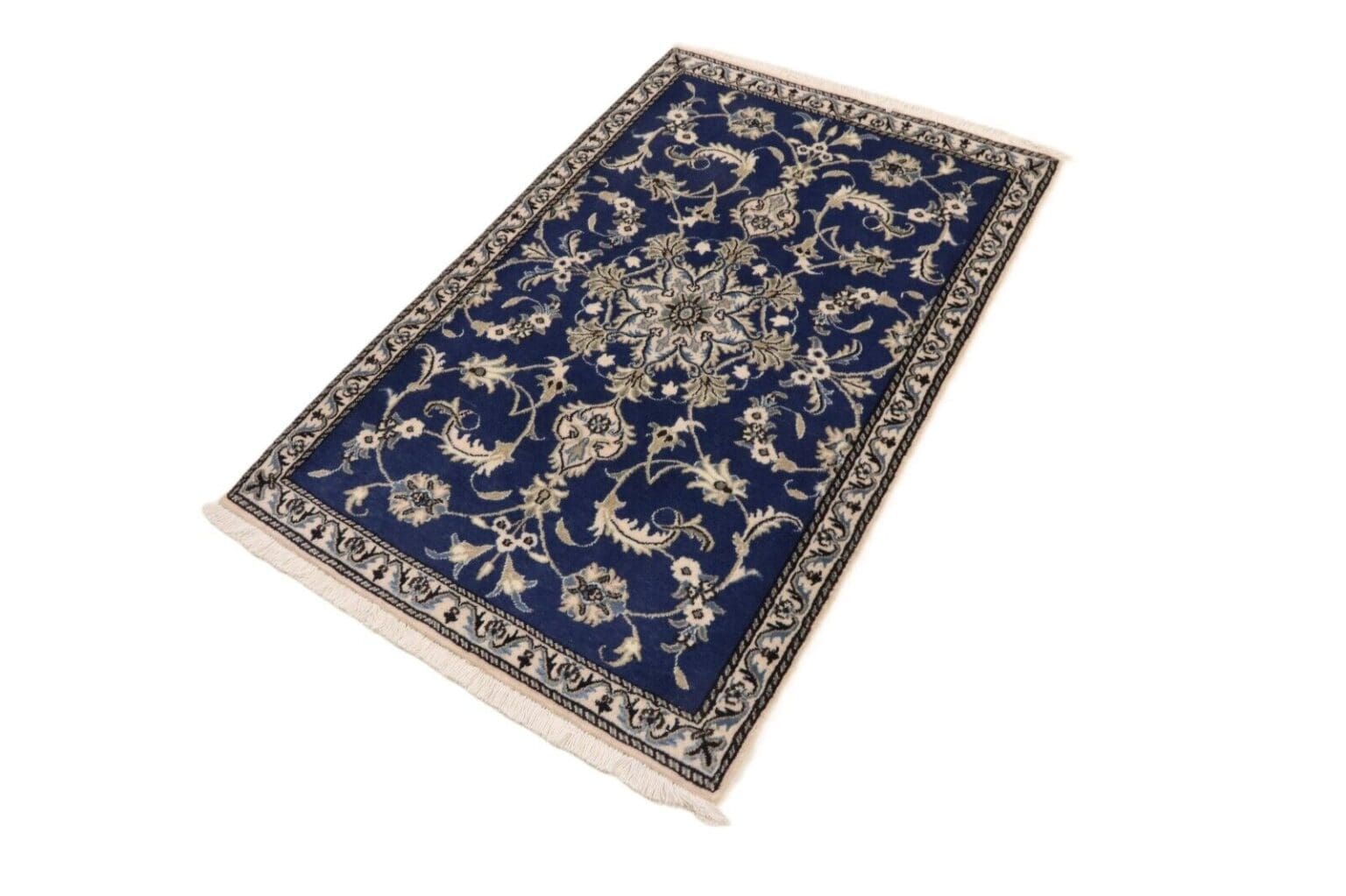 Persian Rug Nain 135 x 89 cm Wool Hand-knotted