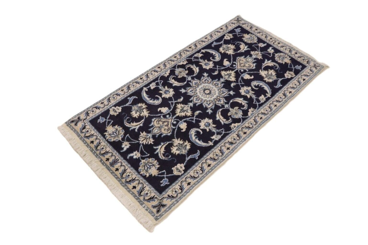 Persian Rug Nain 140 x 70 cm Wool Hand-knotted