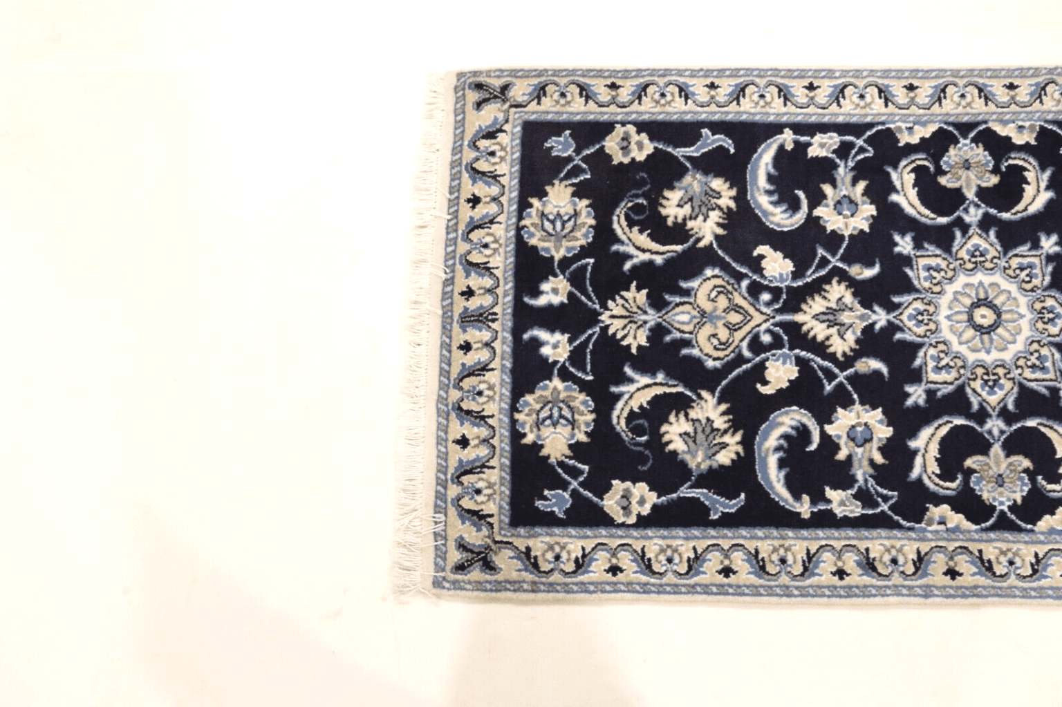 Persian Rug Nain 140 x 70 cm Wool Hand-knotted