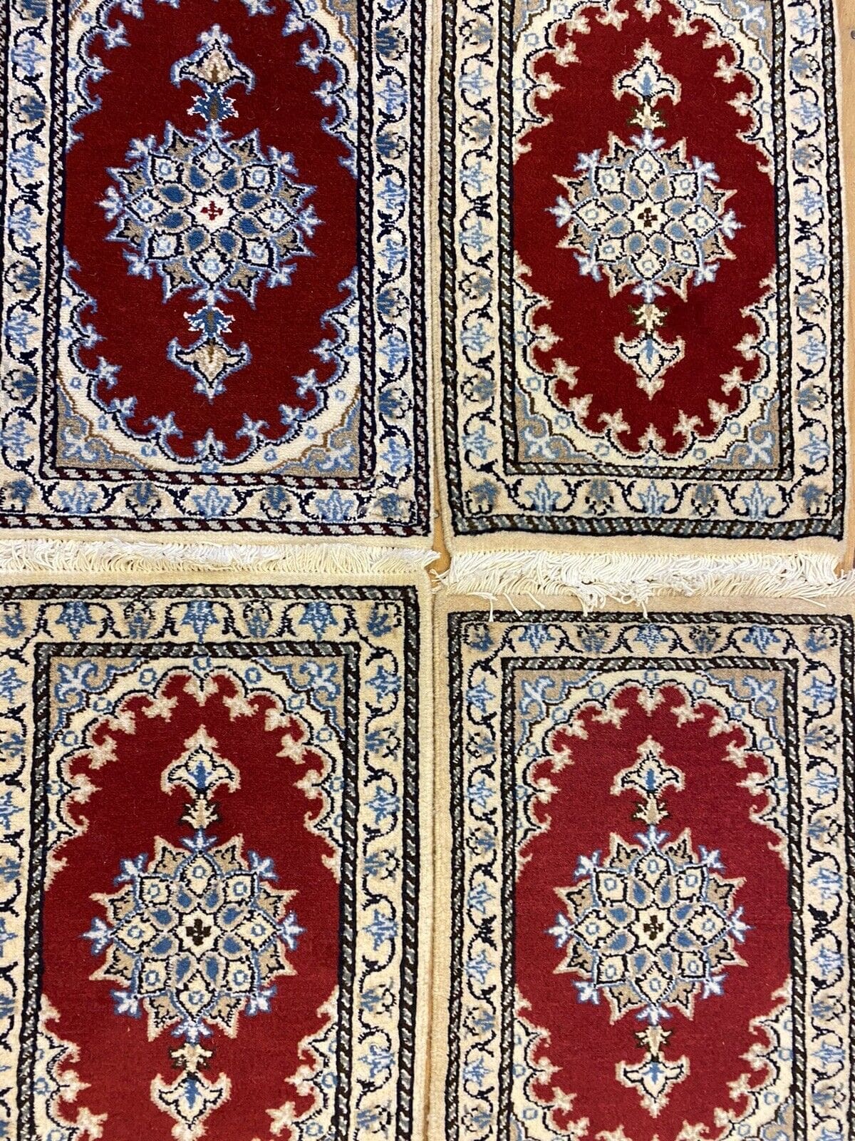 Persian Rug Nain 60 x 40 cm Wool Hand-knotted