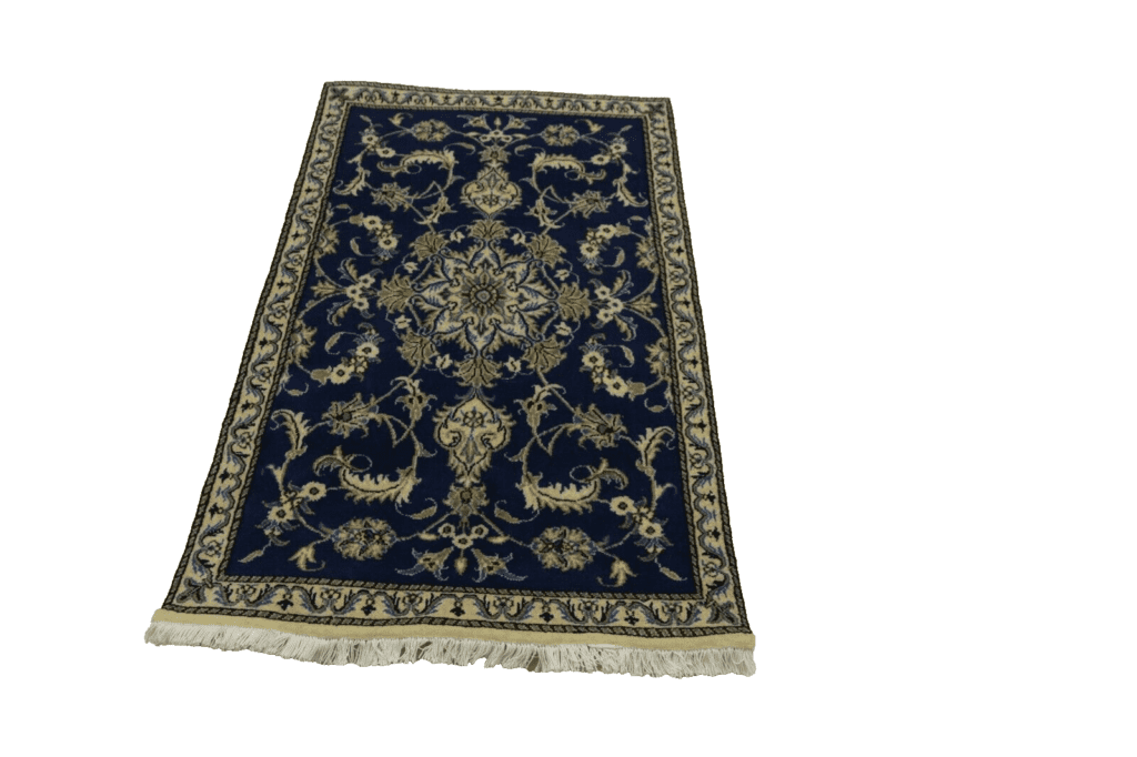 Persian Rug Nain 138 x 88 cm Wool Hand-knotted