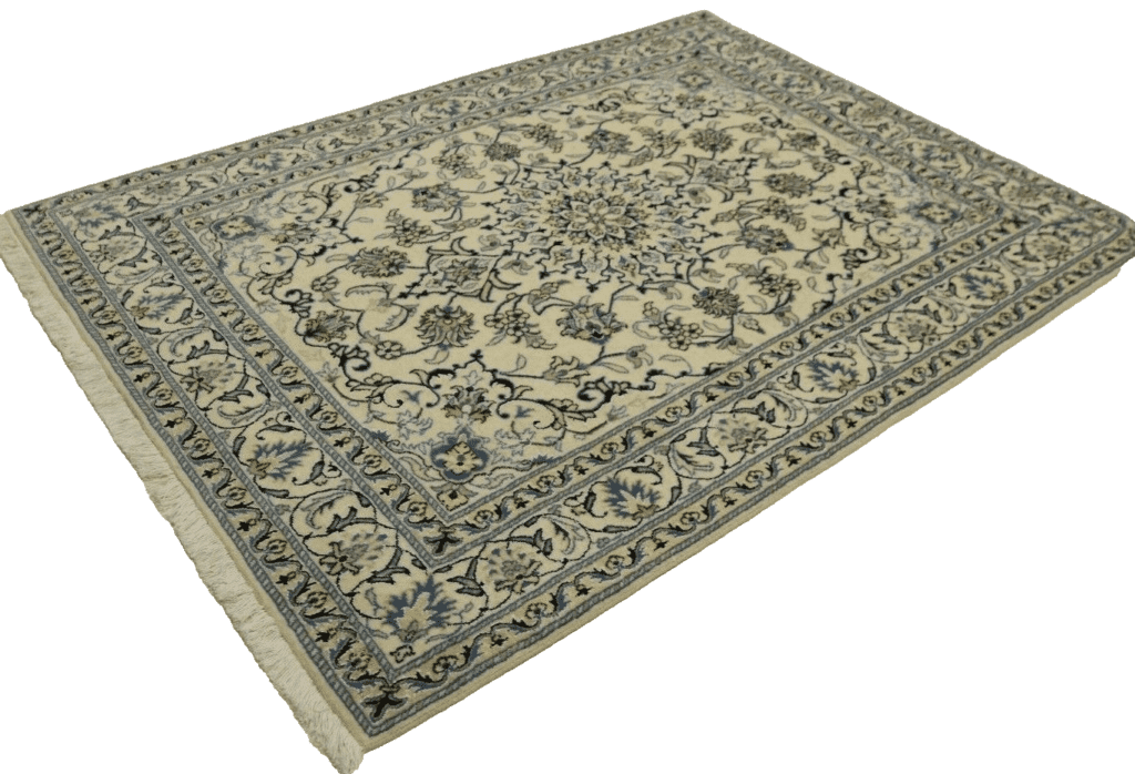Persian Rug Nain 200 x 145 cm Wool Hand-knotted