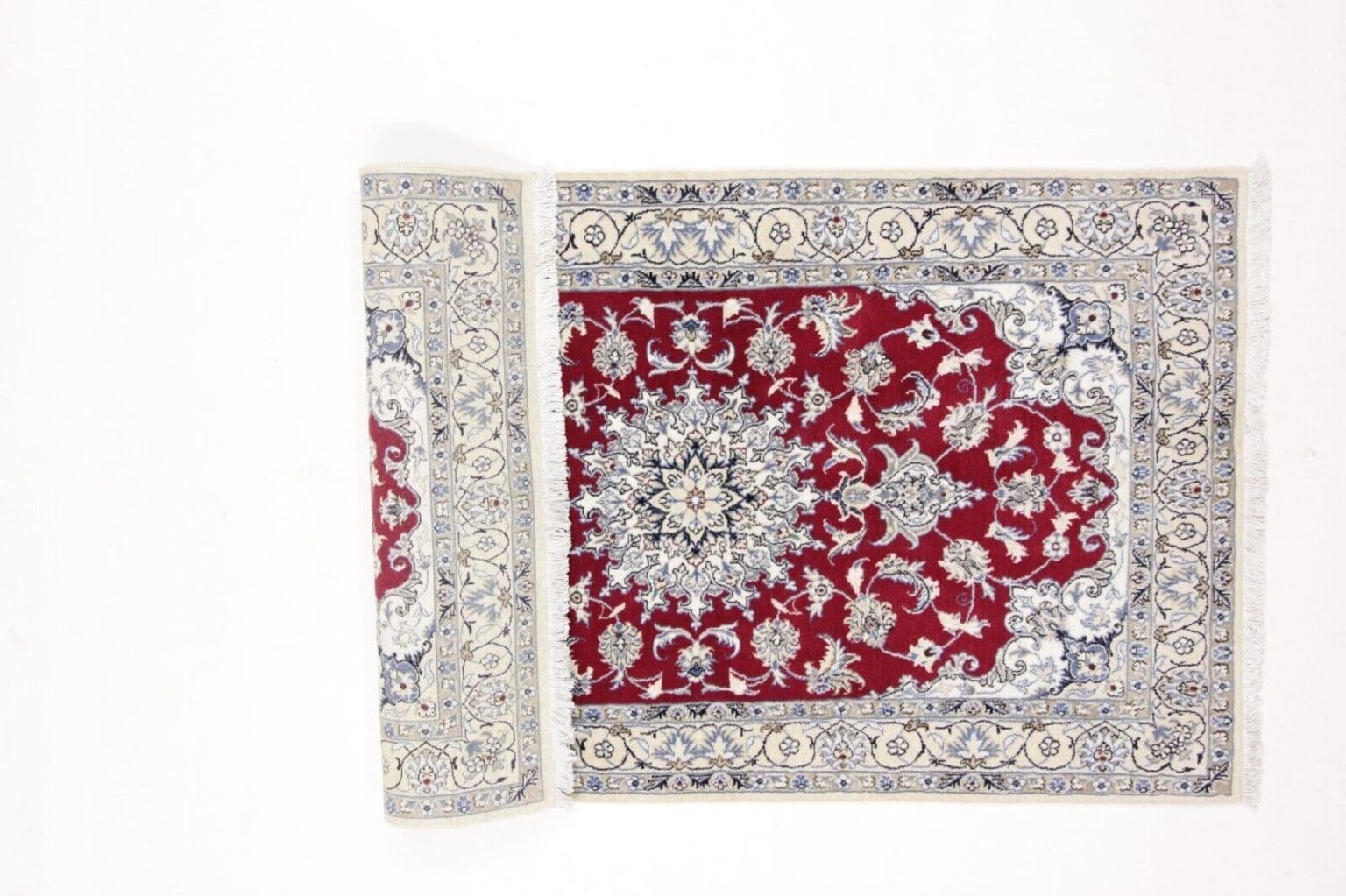 Persian Rug Nain 203 x 145 cm Wool Hand-knotted