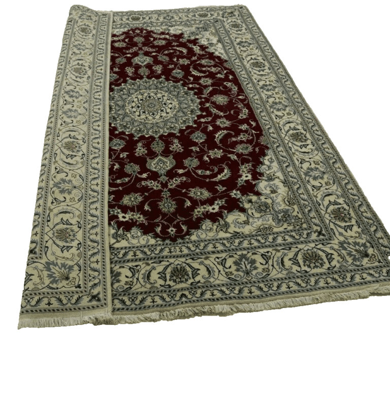 wunderschoner-perserteppich-nain-mit-seide-293-x-198-cm-ca-300000-4 Persian Rug Nain 293 x 198 cm Wool Hand-knotted