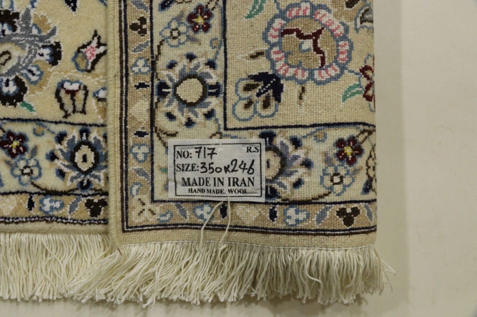Persian Rug Nain 350 x 246 cm Wool Hand-knotted