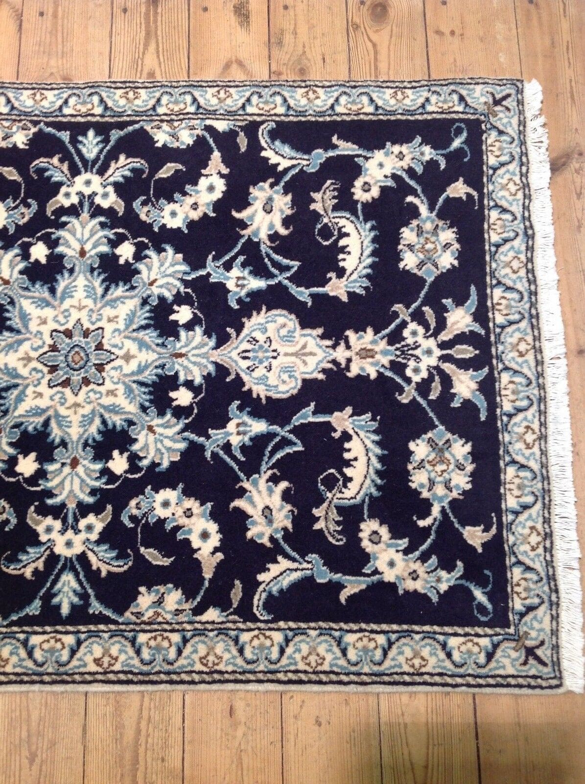 Persian Rug Nain 138 x 94 cm Wool Hand-knotted