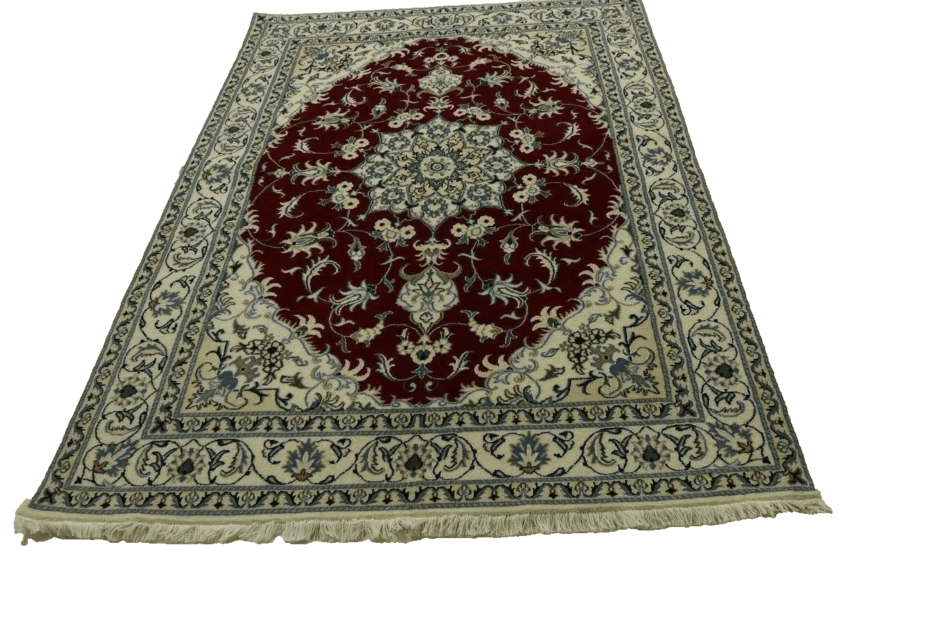 Persian Rug Nain 235 x 164 cm Wool Hand-knotted