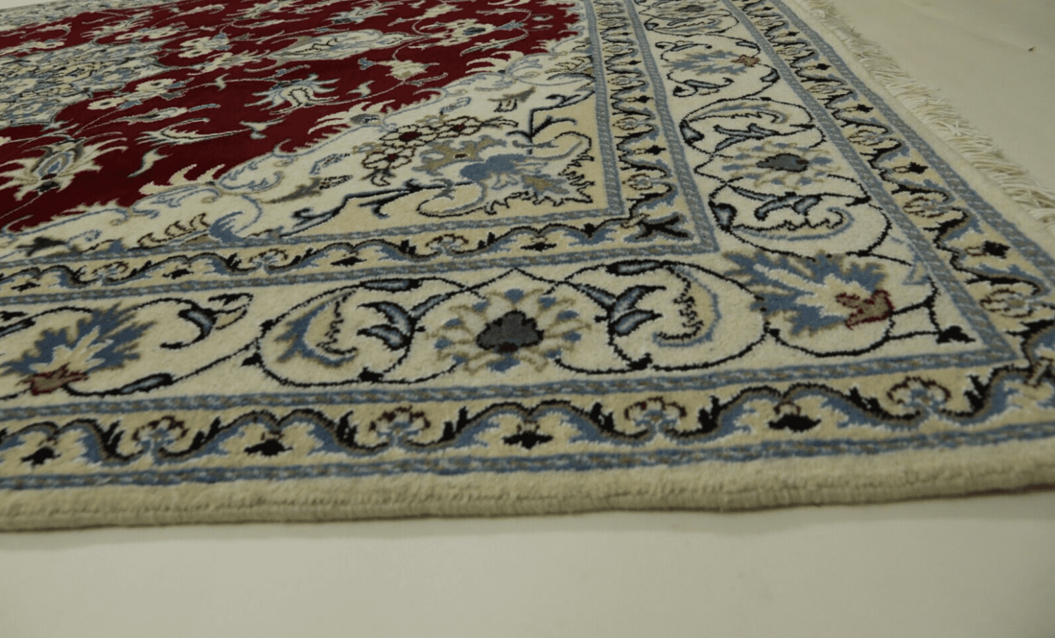 Persian Rug Nain 235 x 164 cm Wool Hand-knotted