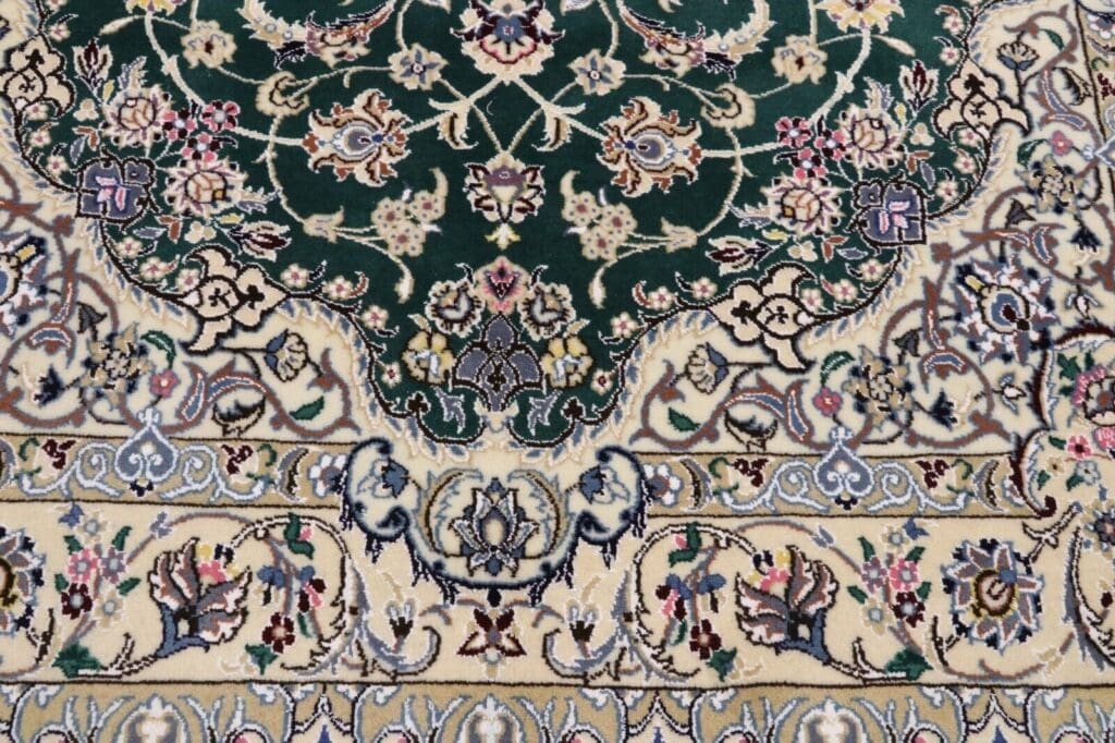 Persian Rug Nain 257 x 158 cm Wool Hand-knotted