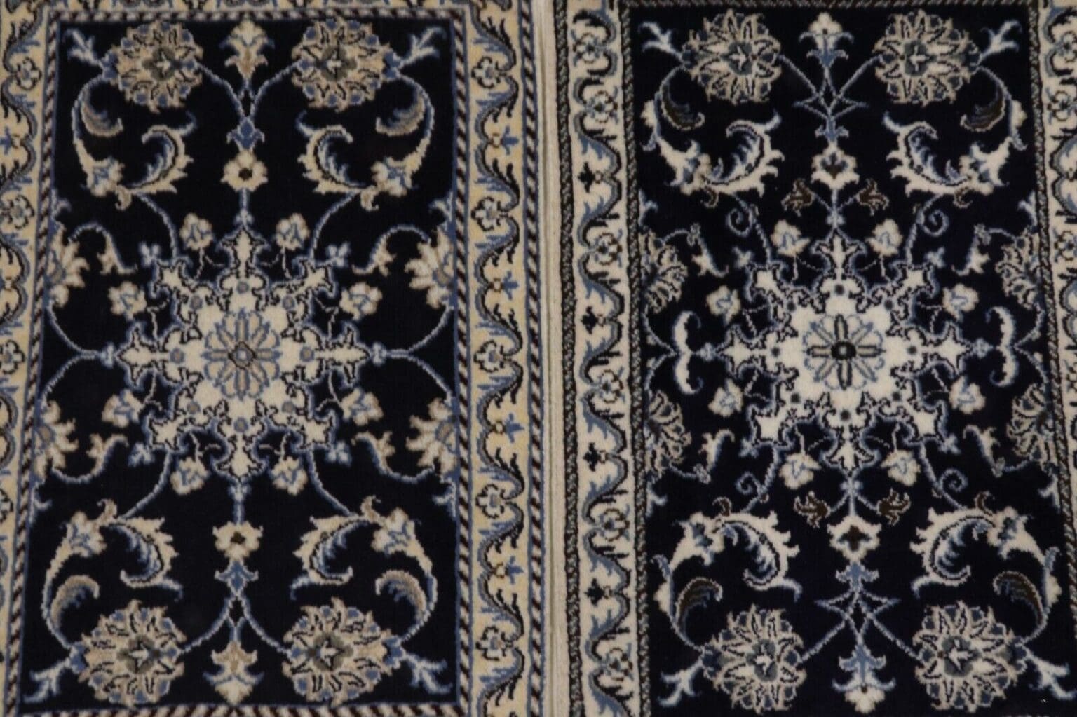 Persian Rug Nain 90 x 60 cm Wool Hand-knotted