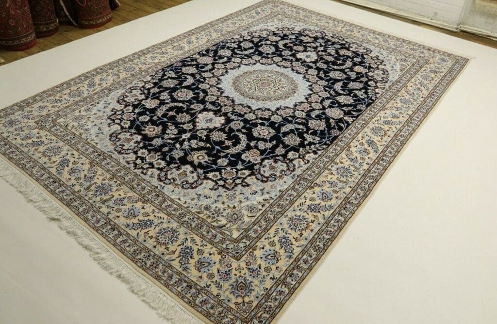 Persian Rug Nain 356 x 248 cm Wool Hand-knotted