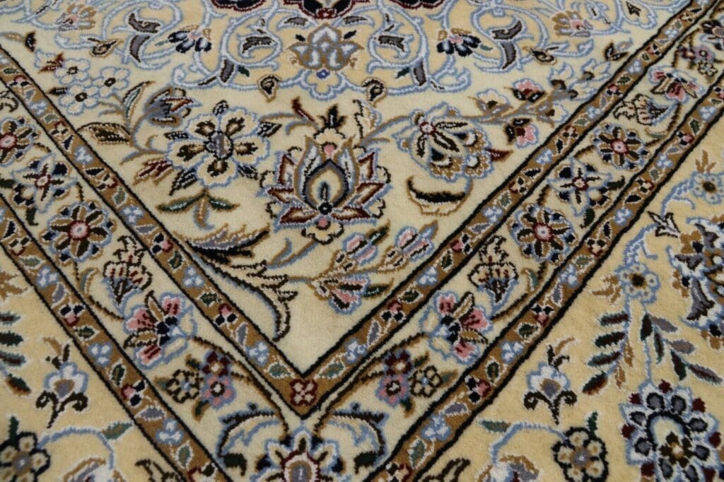 Persian Rug Nain 356 x 248 cm Wool Hand-knotted