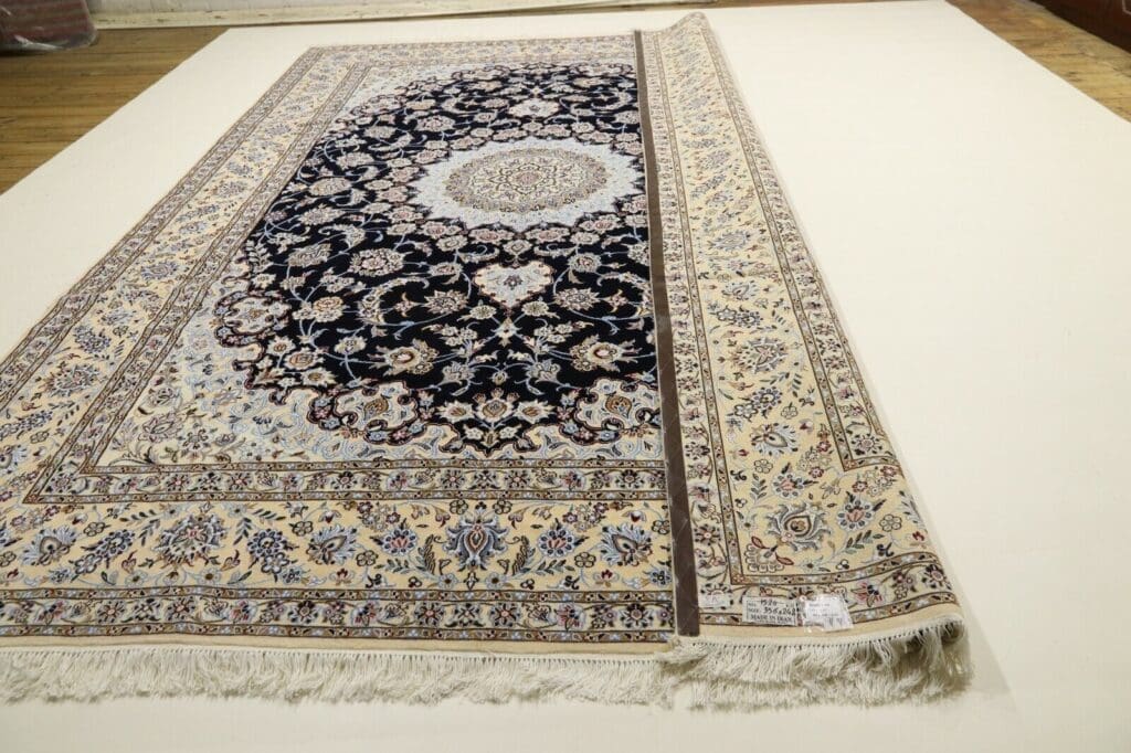 Persian Rug Nain 356 x 248 cm Wool Hand-knotted