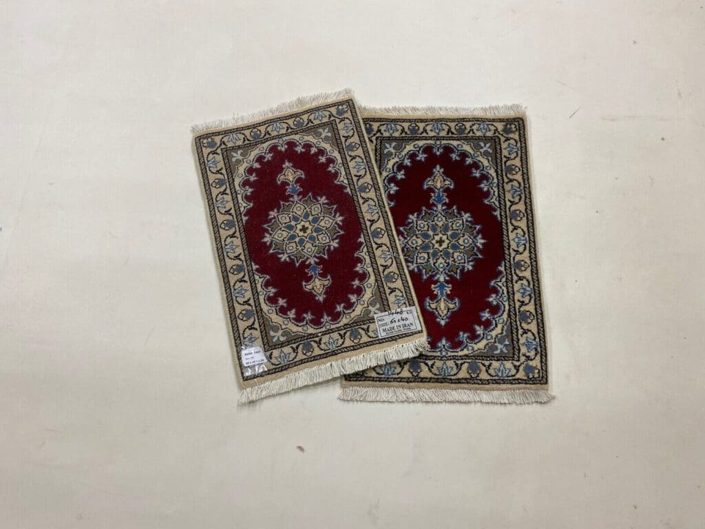 Persian Rug Nain 60 x 40 cm Wool Hand-knotted