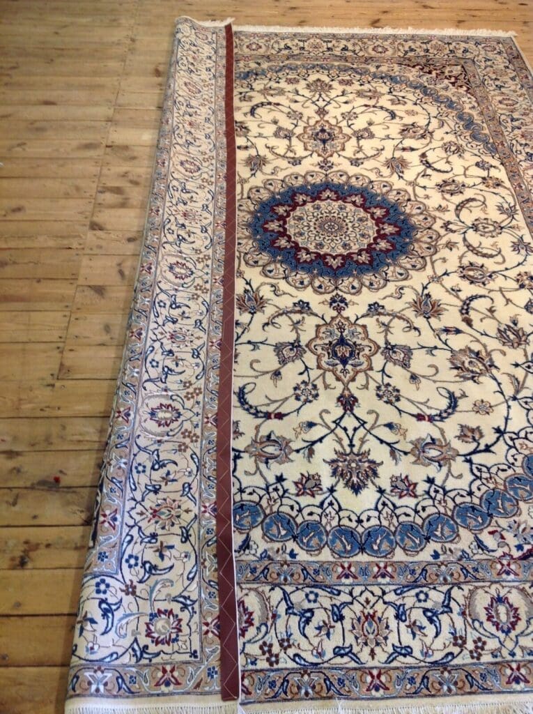 wunderschoner-perserteppich-nain-315-x-205-cm-400000-knoten-m-neu-1-3 Persian Rug Nain 315 x 205 cm Wool Hand-knotted