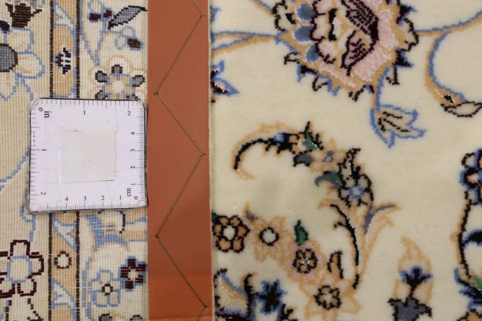 Persian Rug Nain 204 x 206 cm Cork wool Hand-knotted