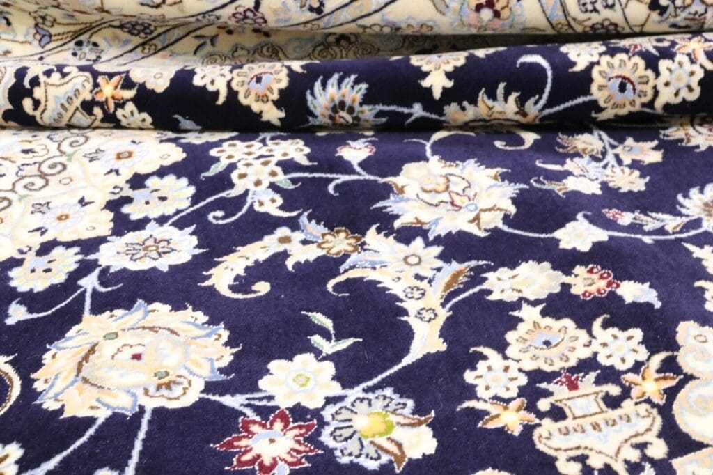Persian Rug Nain 254 x 168 cm Cork Wool Hand-knotted