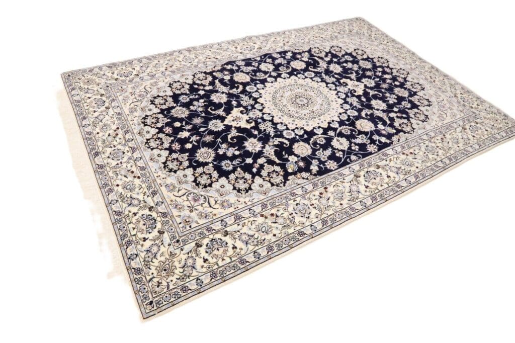Persian Rug Nain 254 x 168 cm Cork Wool Hand-knotted