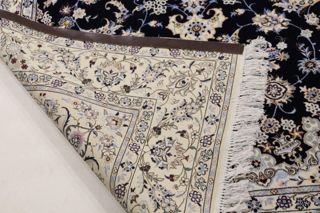 Persian Rug Nain 254 x 168 cm Cork Wool Hand-knotted