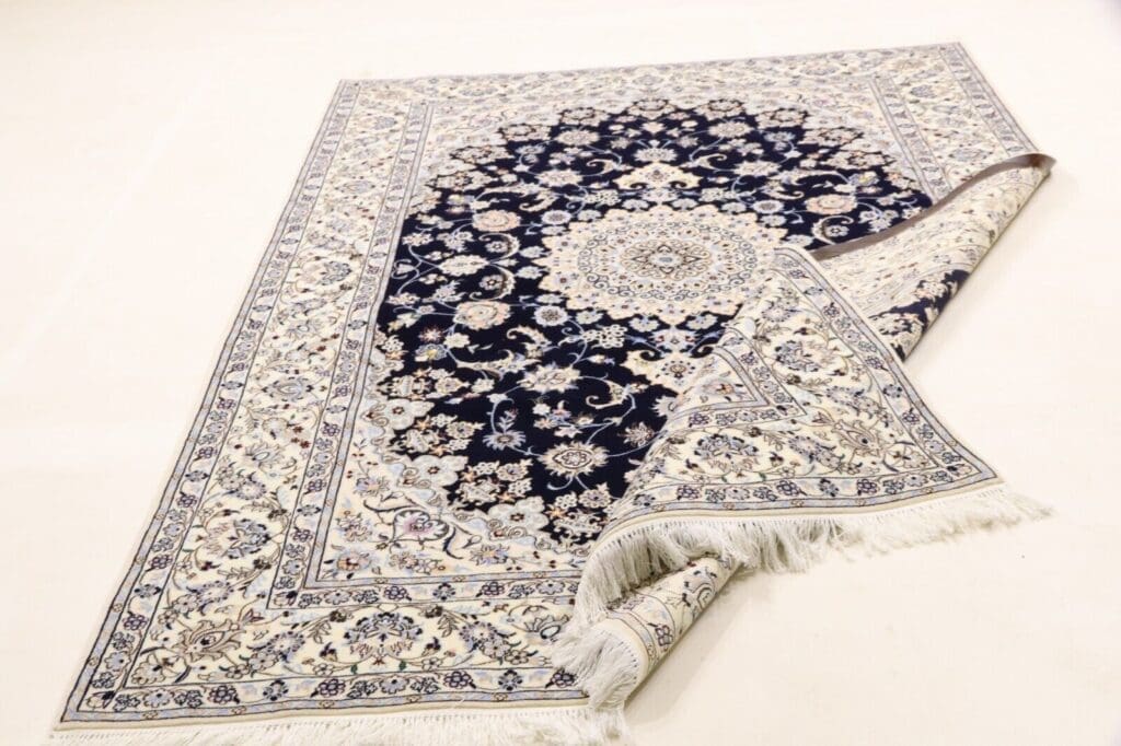 Persian Rug Nain 254 x 168 cm Cork Wool Hand-knotted