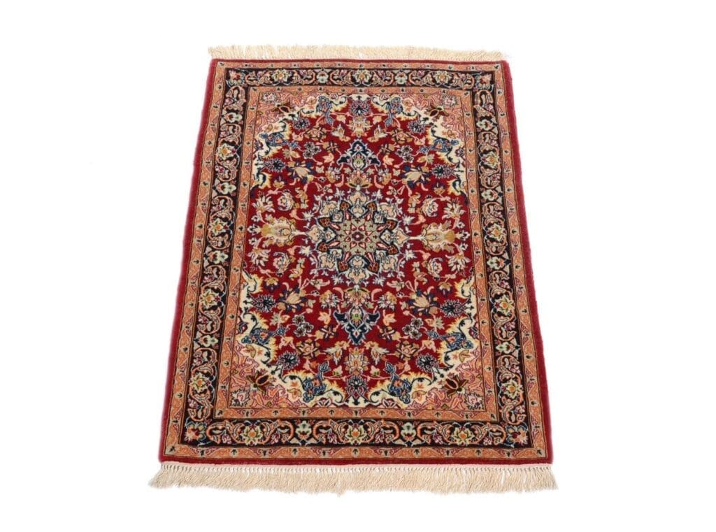 Persian Rug Isfahan 99 x 71 cm Wool Hand-knotted