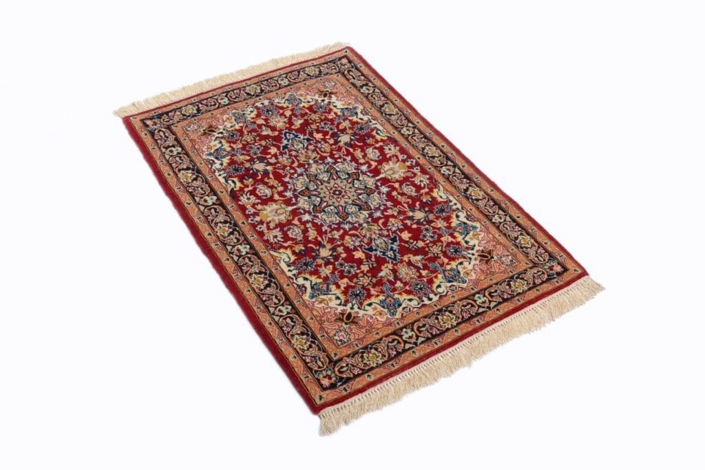 Persian Rug Isfahan 99 x 71 cm Wool Hand-knotted