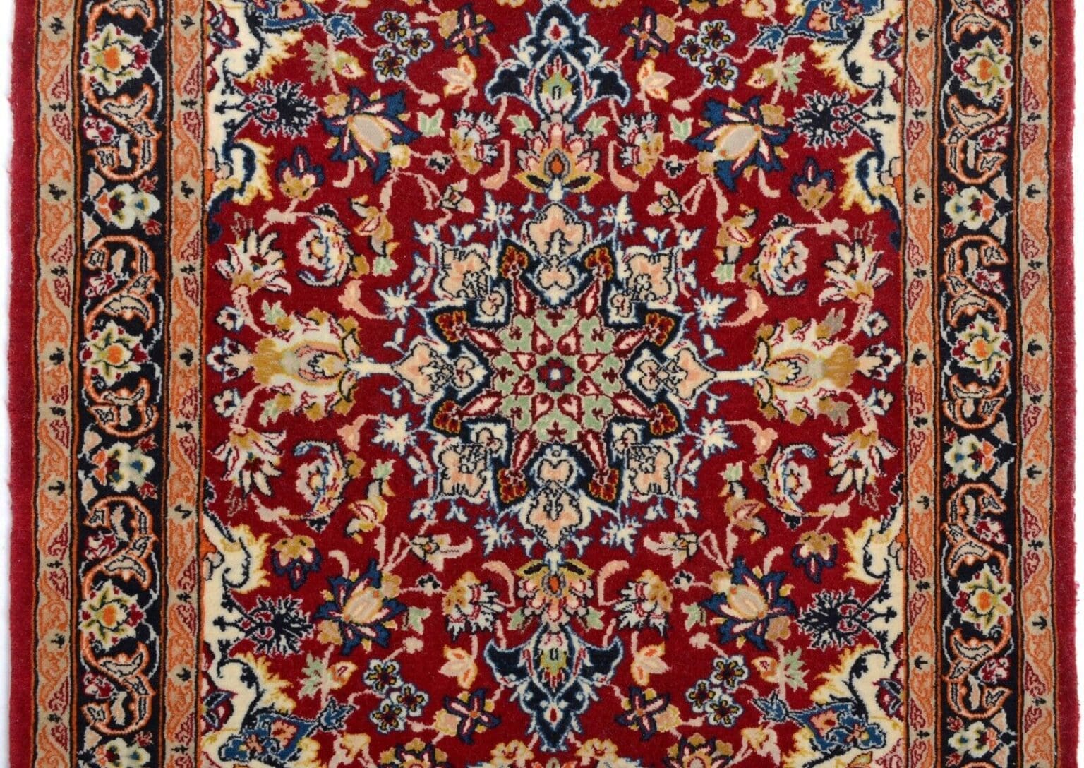 Persian Rug Isfahan 99 x 71 cm Wool Hand-knotted