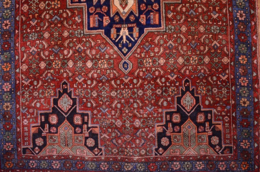perserteppich-195-x-136-cm-250000-knoten-strapazierfahig-mit-2 Persian Rug Nordwest-Persien 195 x 136 cm Wool Hand-knotted