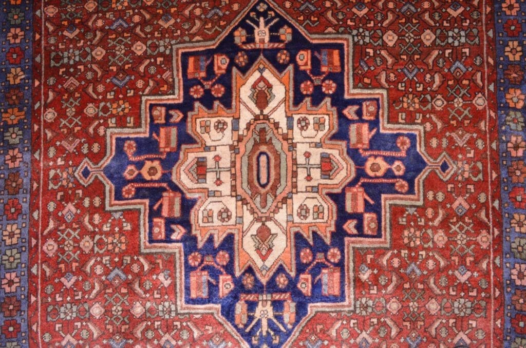 perserteppich-195-x-136-cm-250000-knoten-strapazierfahig-mit-3 Persian Rug Nordwest-Persien 195 x 136 cm Wool Hand-knotted